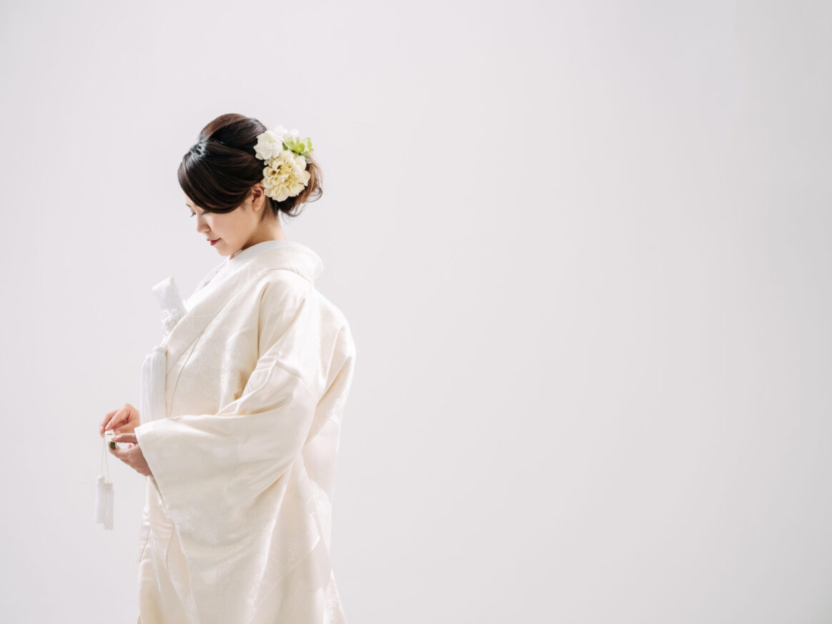 檜扇牡丹文010 | 色打掛・白無垢の格安レンタル | 福岡・九州で和装の 