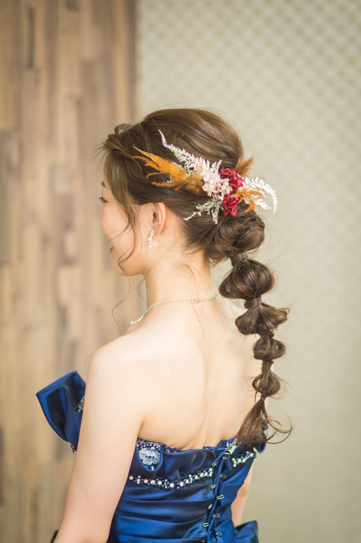 玉ねぎヘアスタイル Style2 福岡 九州で和装の神社結婚式 和婚ならウェディングセレクト 和婚